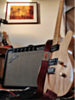 The Mary/Guadalupe Seatbelt Guitar Strap