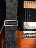 The Black Graphite Western Guitar Strap