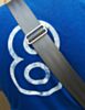 The Industrial Silver Guitar Strap