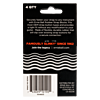 Ernie Ball Strap Blocks 4pk - Black & Red