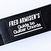 Detail tag for Fred Armisen guitar strap