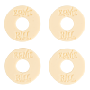 Ernie Ball Strap Blocks 4pk - Cream