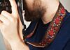 Buckskin Hendrix Camera Strap Made with Recycled Seatbelt And Vegan Leather 