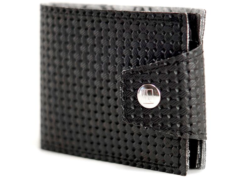 The Black Volkswagen Pattern Billfold Wallet 