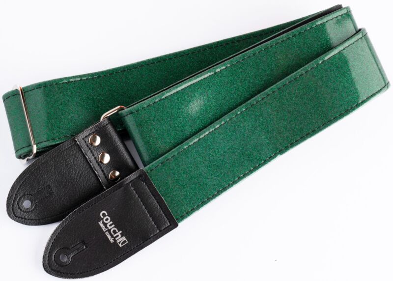 Green Sparkle Guitar Strap