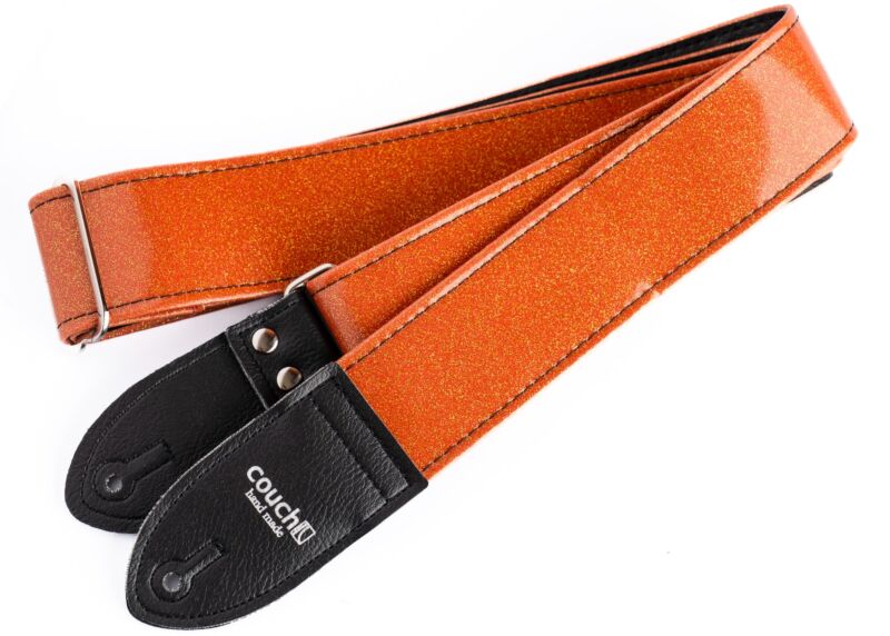 Cara Cara Orange Sparkle Guitar Strap