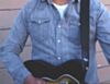 Black Vintage Volkswagen Style Guitar Strap