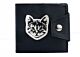 The Couch Cat Wallet Black & White- For Euros, Pounds & Dollars