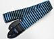 The Blue Vintage Mustang Cloth Psychedelic Guitar Strap