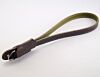 Brown and Army Green Camera Wrist Strap