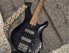 3 Inch Black Triangle Pyramid Pattern Vintage Guitar / Bass Strap