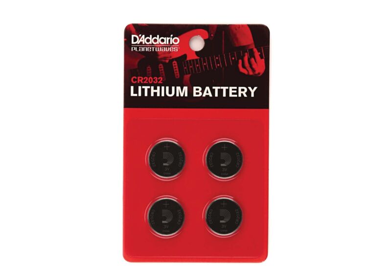 D'addario Lithium Battery 4-pack