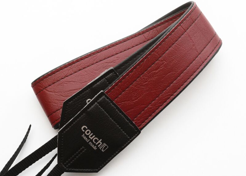 Dark Red Luggage Camera Strap