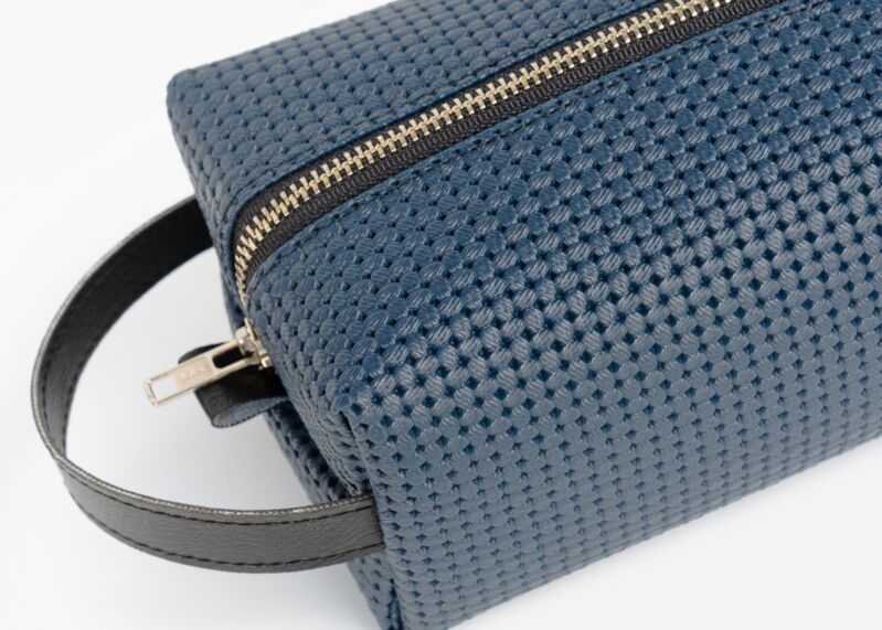 Classic VW Navy Blue Dopp Kit