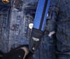 Blue Sparkle Racer X Guitar Strap