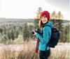 Buckskin Hendrix Camera Strap Made with Recycled Seatbelt And Vegan Leather 