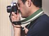 Sage Green Vintage El Camino Racer X Camera Strap