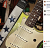 Custom Stars Guitar Strap