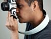 Vintage Sky Cadillac Aqua Camera Strap