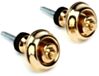 Dunlop Straplok Strap Retainers Dual Design - Gold