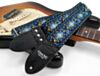 Electric Blue Hendrix Style Hippy Weave Guitar Strap
