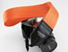 The Industrial Orange Recycled Seat Belt Camera Strap