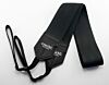 Black Seatbelt Recycled Camera Strap