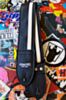 Black & White Racer X Guitar Strap