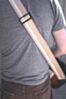 Linen and White Racer X Guitar Strap 