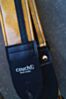 Gold Sparkle Racer X Guitar Strap