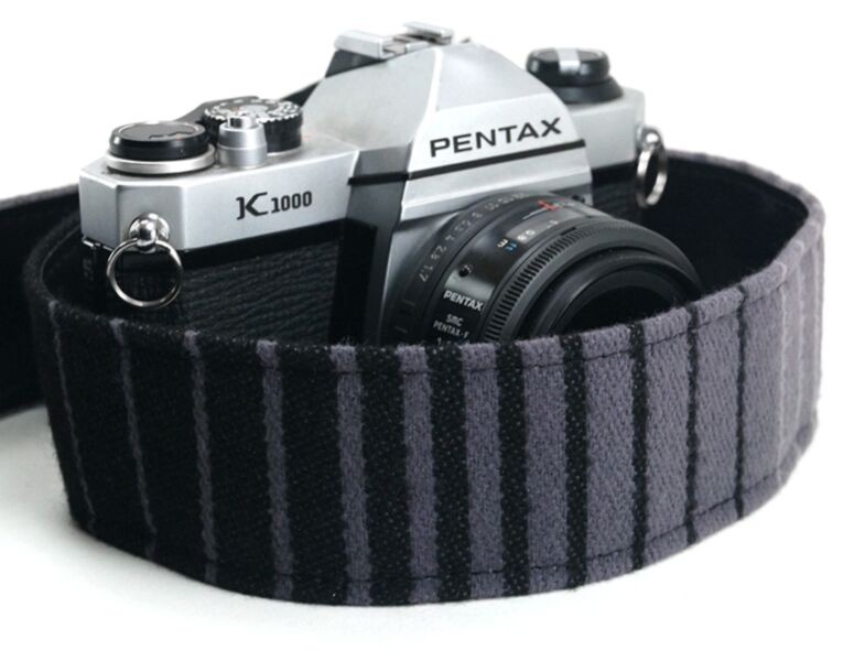 1985 Volkswagen GTI Camera Strap- Black Monochrome
