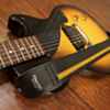 Black & Gold Racer X Guitar Strap 