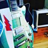 Aladdin Sane Guitar Strap