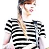 The Couch Cat Guitar Strap- Black With White Cats