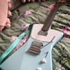 The Recycled Surf Green Seatbelt Guitar Strap 
