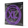 D'addario ECG24 Chromes Flat Wound Electric Guitar Strings, Jazz Light, 11-50