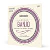 D'addario EJ57 5-String Banjo Strings, Nickel, Custom Medium, 11-22