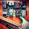 Classic Hendrix Style Hippie Weave Seatbelt Guitar Strap