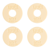 Ernie Ball Strap Blocks 4pk - Cream