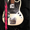 Fender Bass with bolt strap
