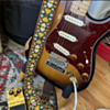 Wonderland Hearts 70's Vintage Guitar Strap