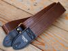 Rustic Saddle Classic Brown Guitar Strap 