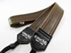  Brown Vegan Leather Thin 1.5" Camera Strap