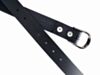 Slim Black Vegan Dress Belt - For suits and  9-5 - World's Best 1 1/4" Vegan Office Belt 