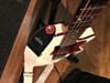 The None More White Luggage Guitar Strap