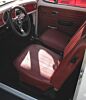 Red Volkswagen Guitar Pick Holder Keychain Made of VW Vinyl 