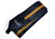 Black With Gold Sparkle Stripe Racer X Camera Strap