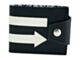 The All Mod Cons Black and White Arrow Wallet