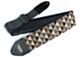3 Inch Black Triangle Pyramid Pattern Vintage Guitar / Bass Strap