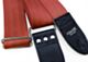 Deepest Terra Cotta Seatbelt Guitar Strap 